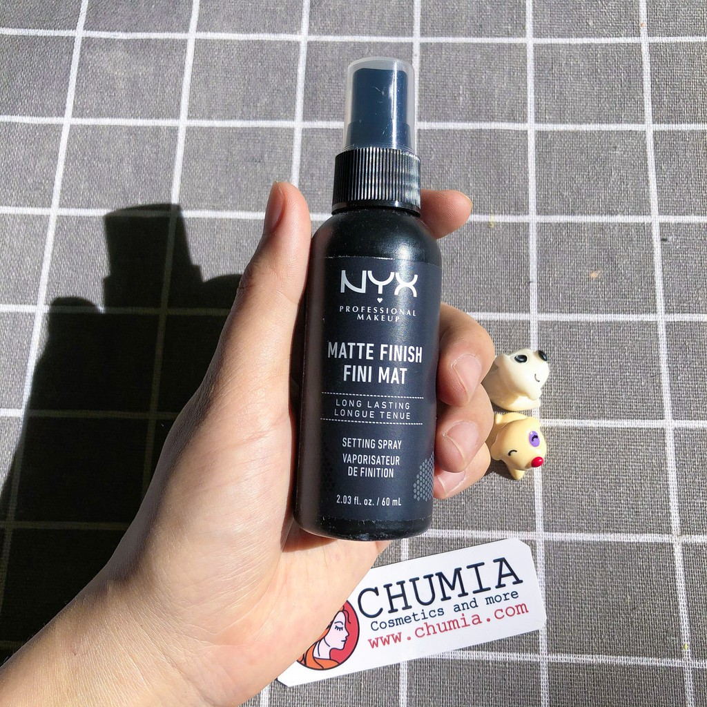Xịt khoá makeup, xịt khóa trang điểm NYX matte finish 60ml - chumia | BigBuy360 - bigbuy360.vn