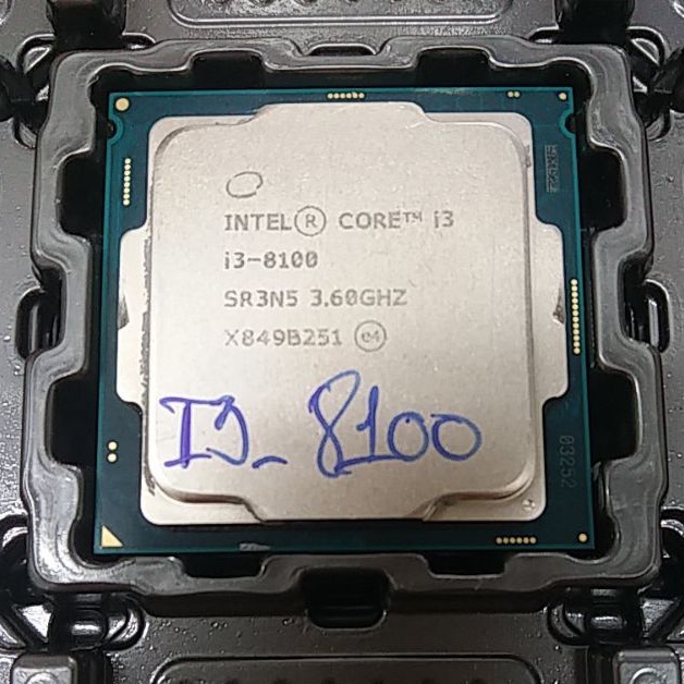 CPU Chip máy tính I3 8100 Socket 1151 - V2 | BigBuy360 - bigbuy360.vn