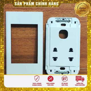 Ổ cắm Sino Vanlock loại 02 ổ cắm - 1 công tắc
