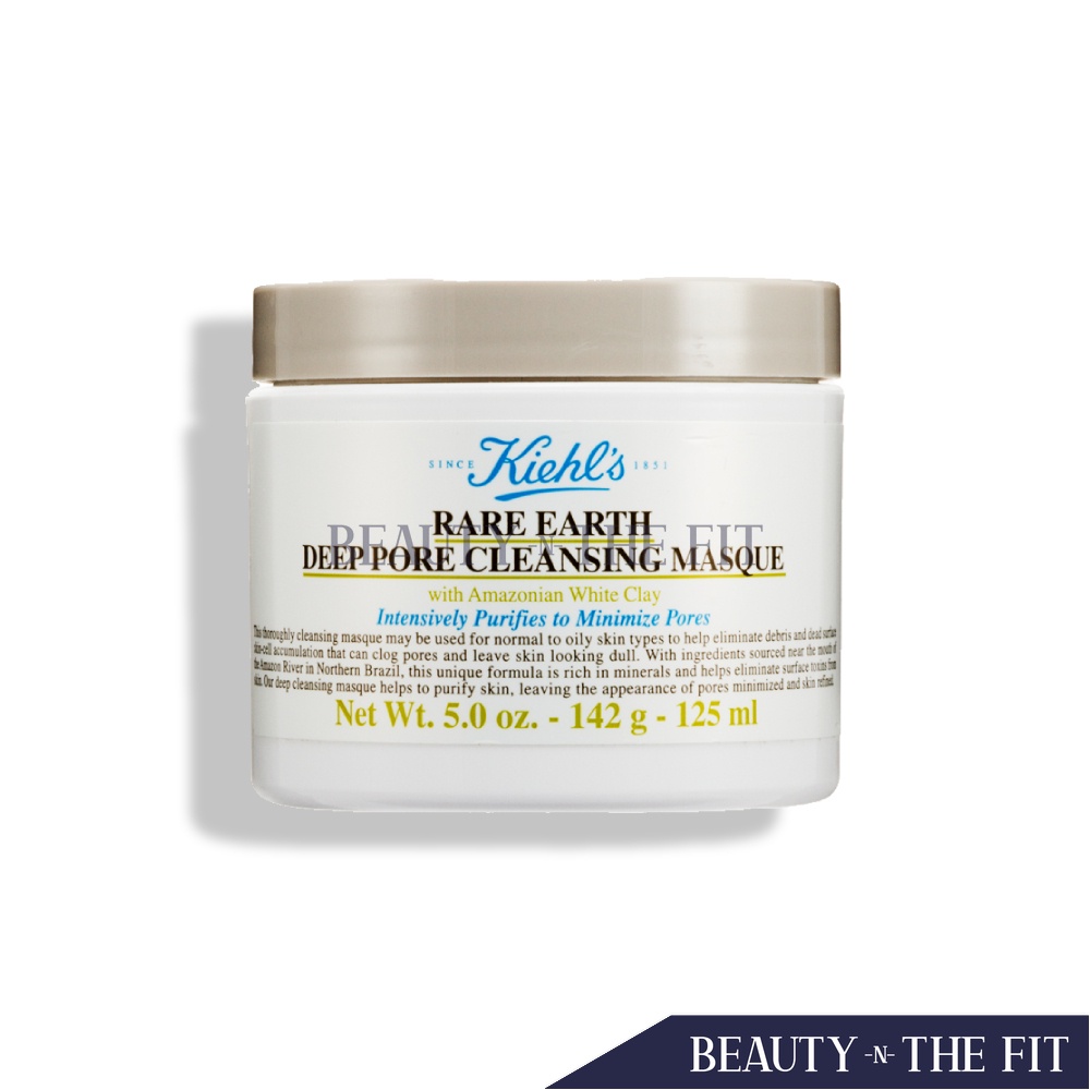 Mặt Nạ Đất Sét Kiehl s , Làm Sạch Sâu Se Khít Lỗ Chân Lông - giảm mụn đầu đen 125ml (freeship)