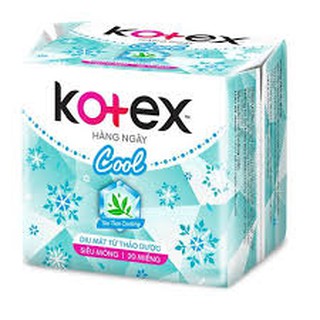 Băng vệ sinh Kotex Cool hằng ngày 20 miếng