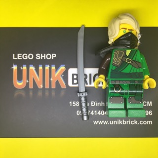 Lego UNIK BRICK Lloyd (Mẫu 17) Ninja xanh lá trong Ninjago chính hãng (như hình).