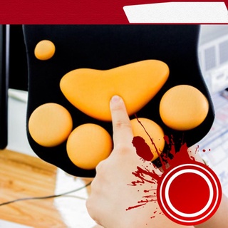 [ hot sale ] Miếng Lót Chuột Silicon Hình Dấu Chân Mèo Dễ Thương