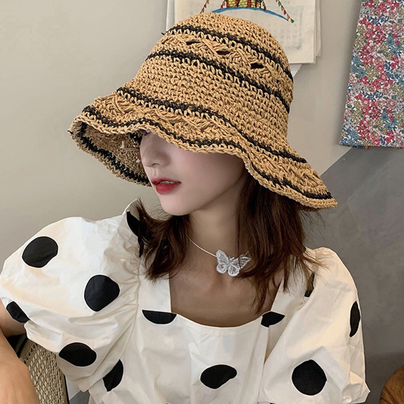 Nón Tai Bèo Rộng Vành Chống Nắng Nhiều Màu Sắc Đa Dạng Gấp Gọn Được