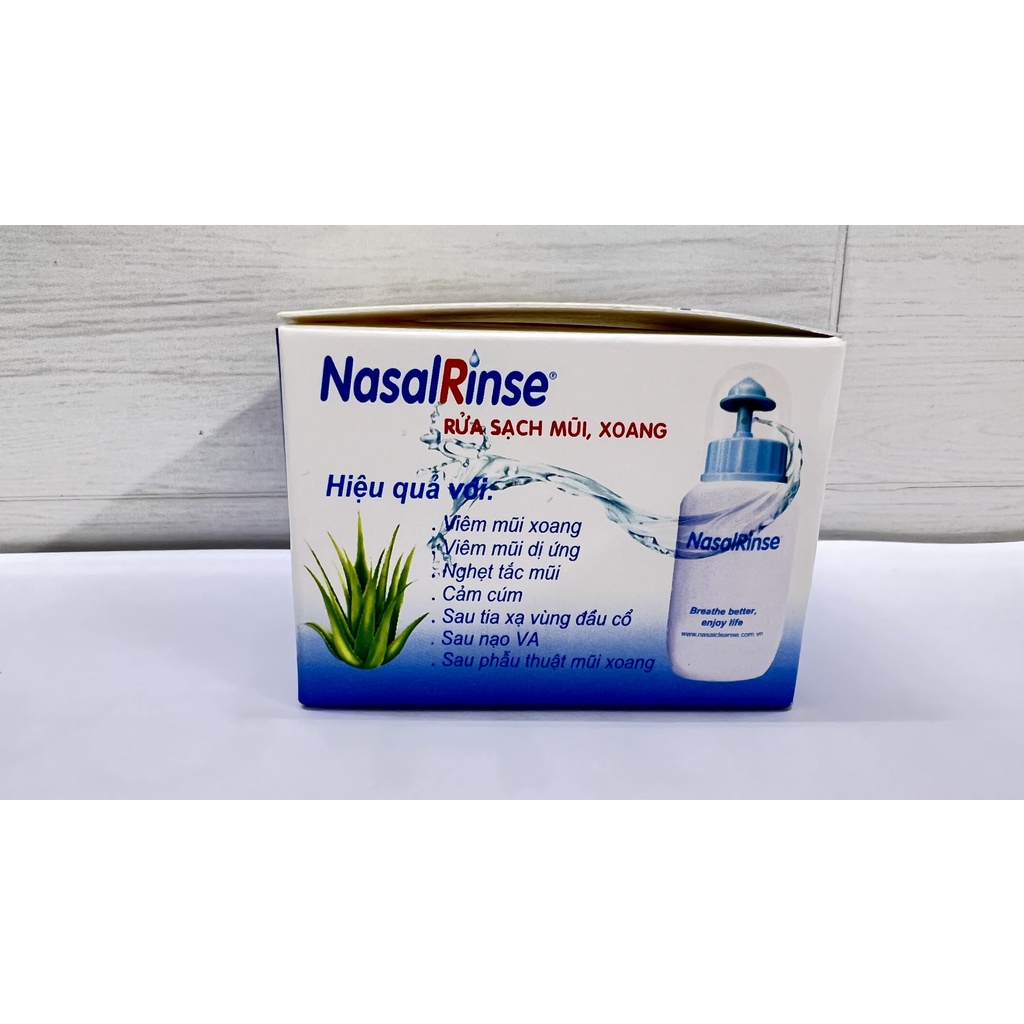 Muối rửa vệ sinh mũi cho bé Nasal Rinse.Muối tinh chất dùng cho bé từ sơ sinh.suckhoechomoinha