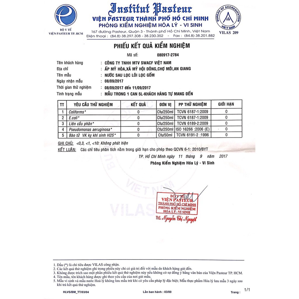 BÌNH LỌC NƯỚC SWACF 20L CWF | CÔNG NGHỆ USA