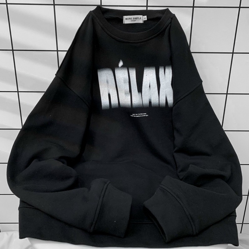 SWEATER RELAX [ Sẵn trắng , Đen đang về hàng ] | BigBuy360 - bigbuy360.vn