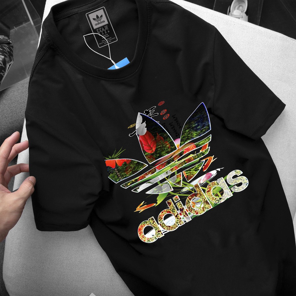 Áo Thun Adidas Nam Nữ Chính Hãng 100% Cotton Adidas Họa Tiết 01 - 03 | BigBuy360 - bigbuy360.vn