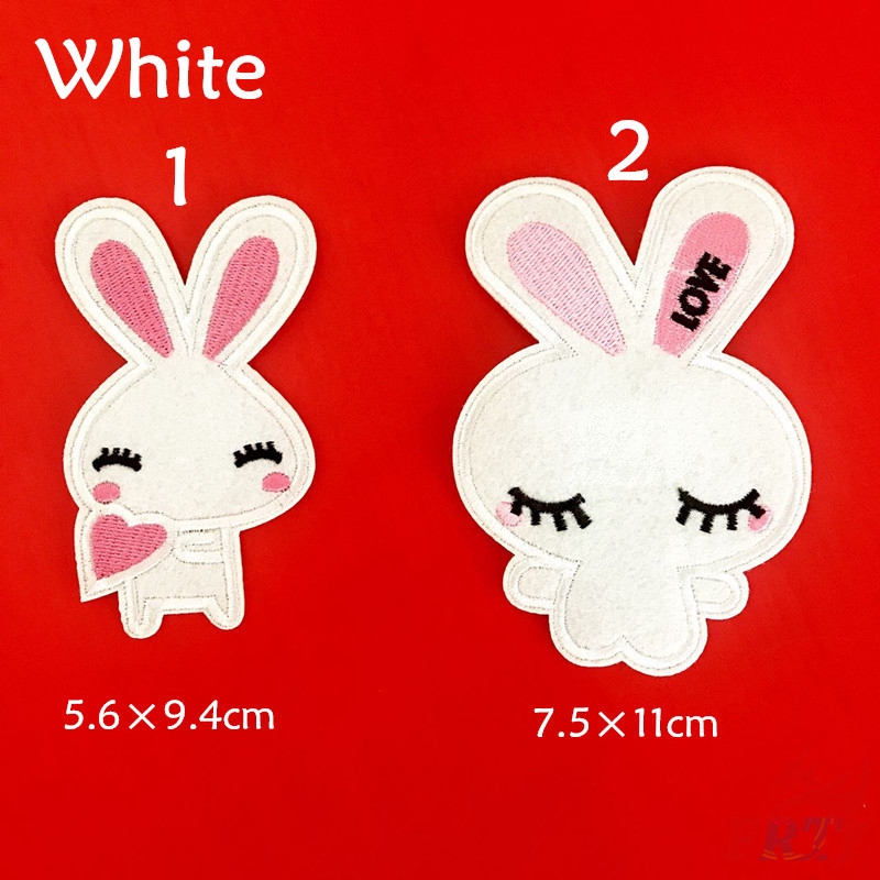 Miếng dán quần áo hình thỏ xinh xắn（☸ Animals - Rabbit Patch ☸）（M-11094）