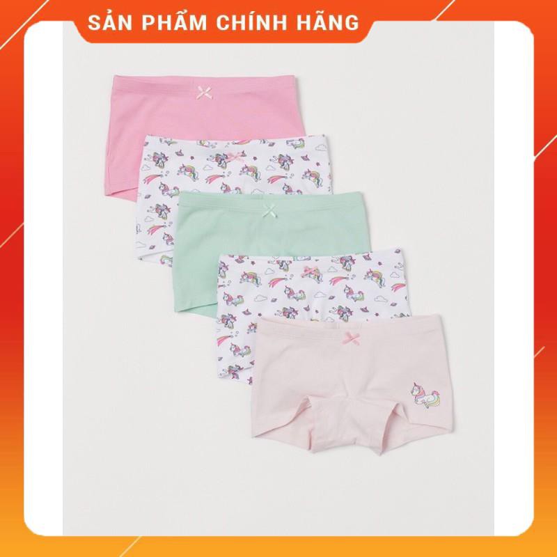 [HM] SET 5 QUẦN ĐÙI CHIP BÉ GÁI XUẤT DƯ TỪ 18m đến 10 tuổi