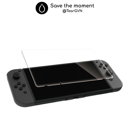 Dán cường lực 9H (DOBE) cho Nintendo Switch - Hộp 2 miếng