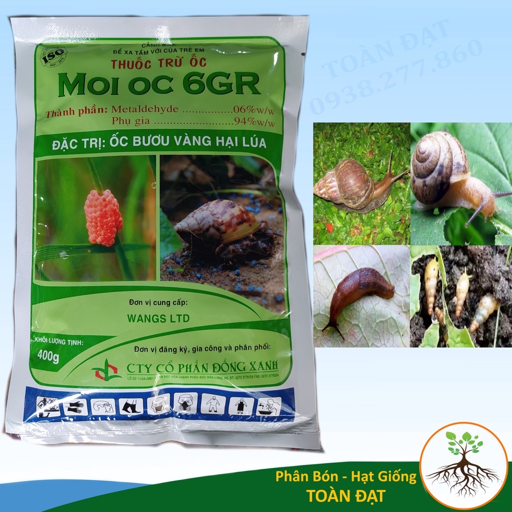 Thuốc Trừ Ốc Mồi Ốc 6GR  - thuốc diệt ốc MOI OC