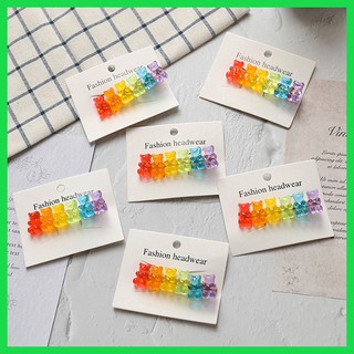 HCM - Kẹp tóc kẹo dẻo Gấu chip chip cute xinh xắn