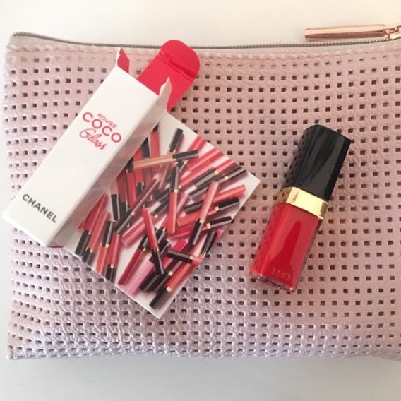 [Minisize] Son bóng Rouge Coco Gloss màu cam đỏ 752