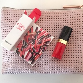 [Minisize] Son bóng Rouge Coco Gloss màu cam đỏ 752