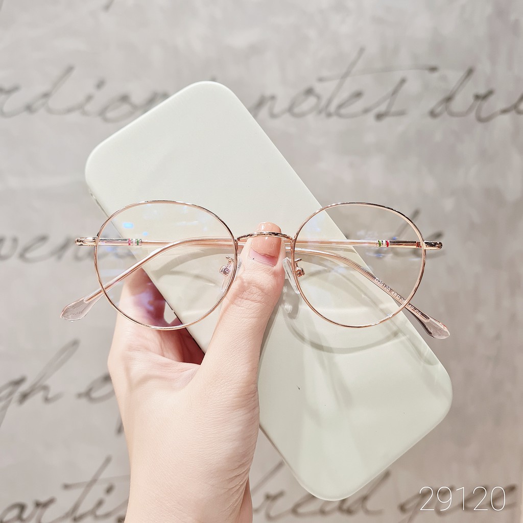 Gọng Kính Cận Nữ Viền Kim Loại Mảnh M2035 - Gọng Kính Nobita Dáng Tròn | BigBuy360 - bigbuy360.vn