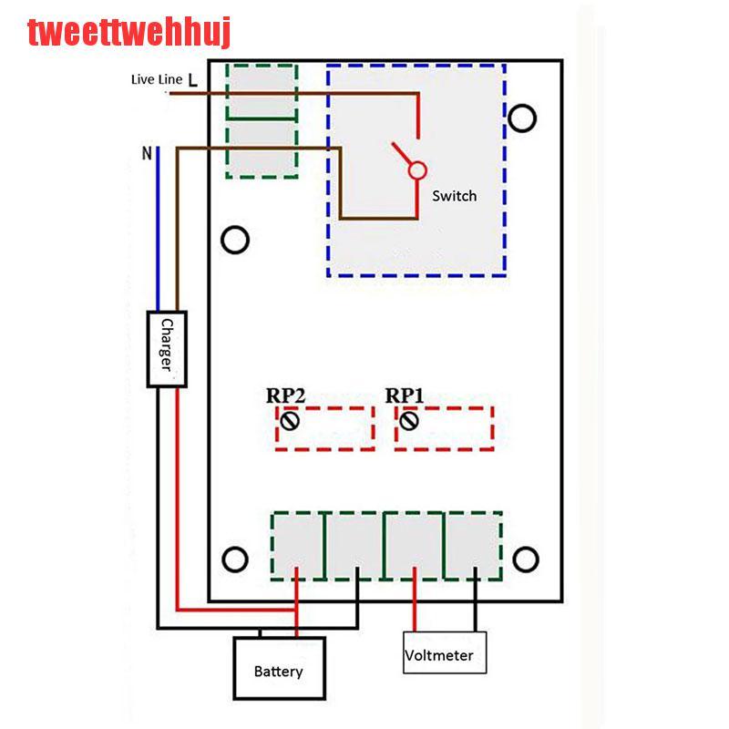 Bảng Mạch Điều Khiển Sạc Pin Thông Minh Xh-M601 12v