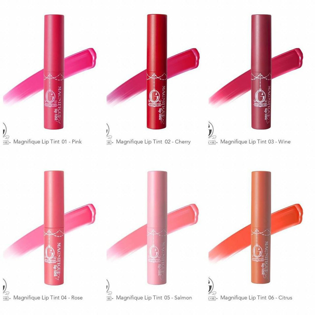 (hàng Mới Về) Son Tint Madame Gie Magnifique Lên Màu Đẹp | BigBuy360 - bigbuy360.vn