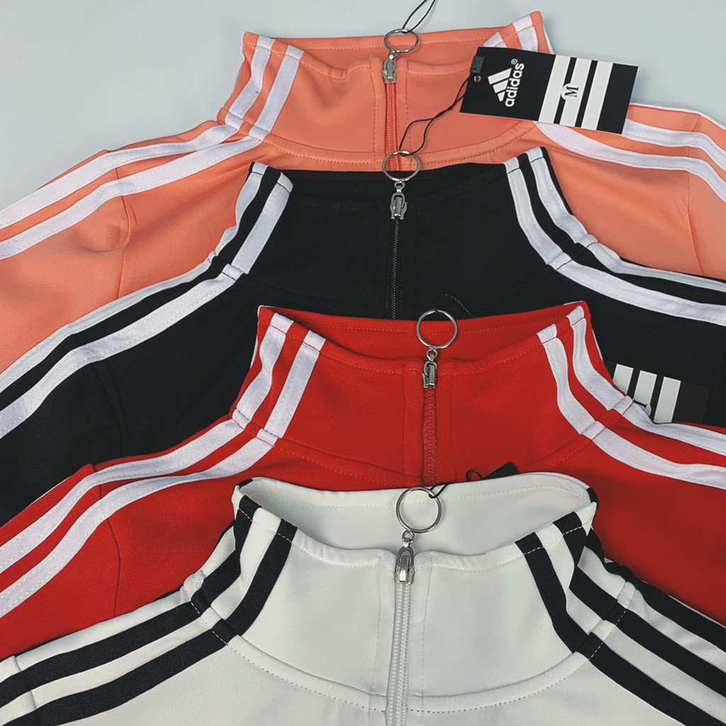 [Hàng xuất khẩu] Áo Khoác Croptop Thể Thao Nữ Tay Dài