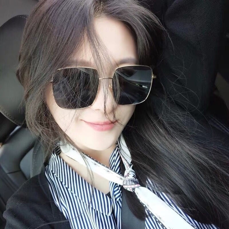Kính Mát Gọng Vuông Chống Tia UV Thời Trang Dành Cho Nữ