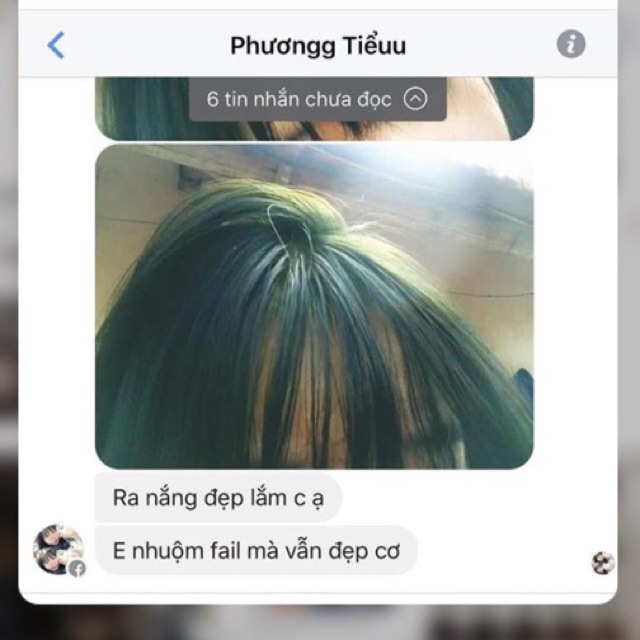 Thuốc nhuộm màu XANH RÊU tặng trợ dưỡng