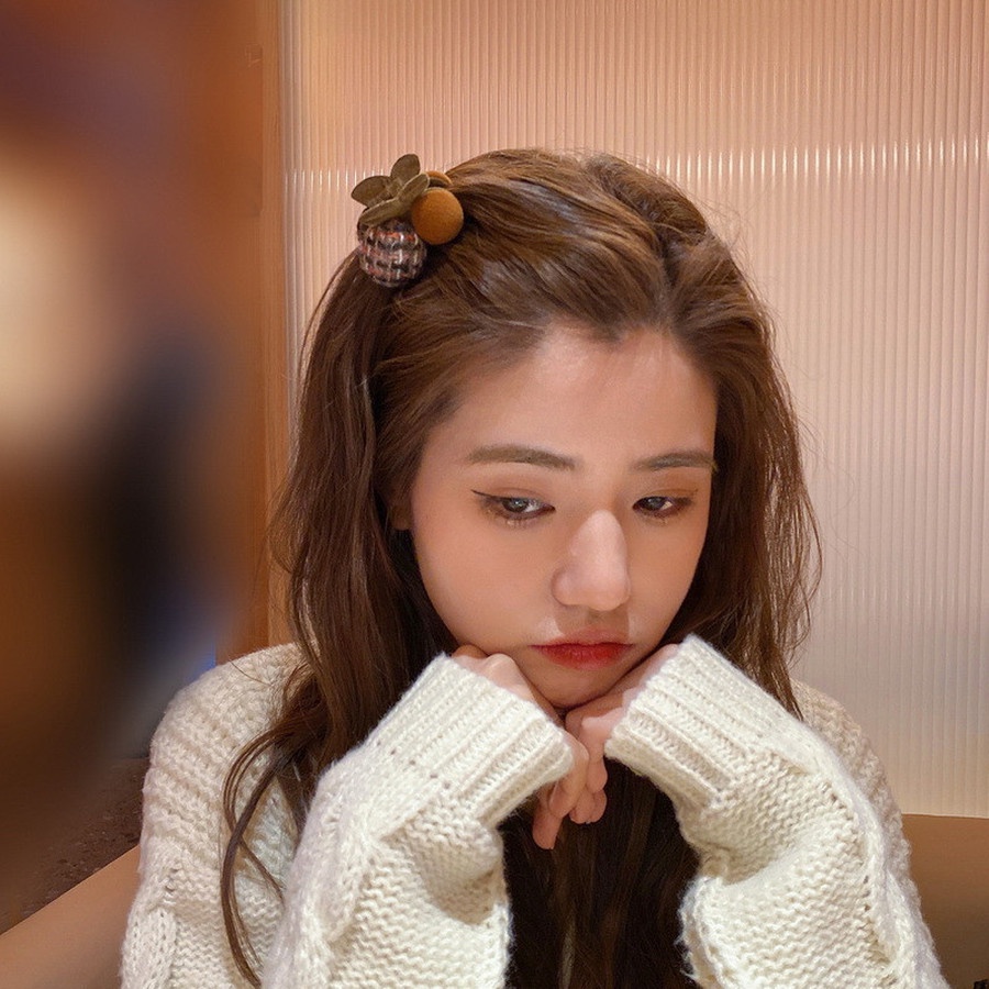 Kẹp tóc hình quả cherry dễ thương nhiều màu tùy chọn cho nữ