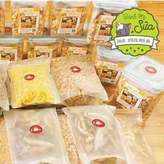 [DATE MỚI] Mix 11 loại Ăn Vặt - Đồ Sấy - Thịt Cá Sấy Khô Cho Cún Méo Mèo Hamster