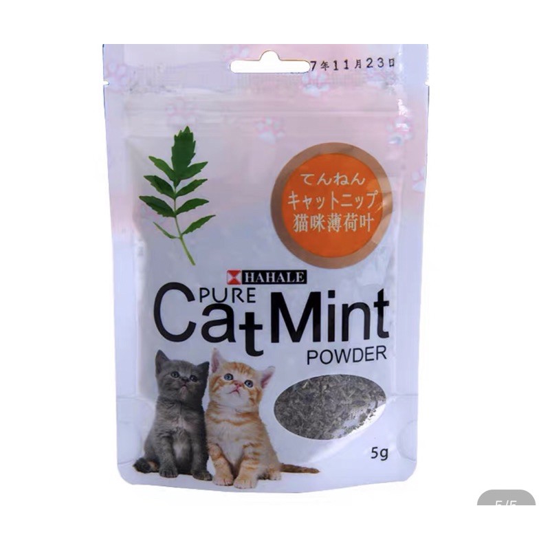 Cỏ Bạc Hà cho Mèo Catnip Hahale -CatMint 5gr