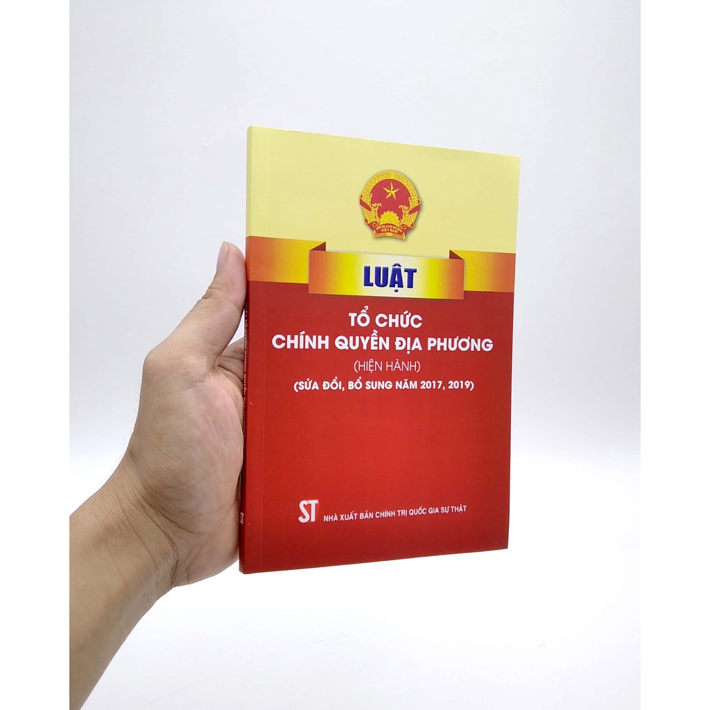 Sách Luật Tổ Chức Chính Quyền Địa Phương