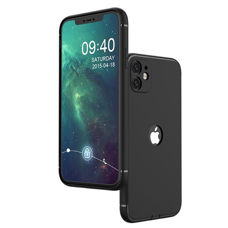Ultra Ốp Điện Thoại TPU Silicone Mềm Nhám Siêu Mỏng Màu Kẹo Cho iPhone 13 12 11 Pro Max X XS XR