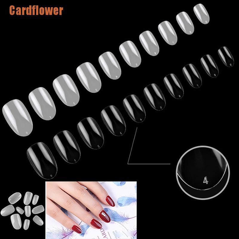 (Hàng Mới Về) Bộ 500 Móng Tay Giả Bằng Nhựa Acrylic