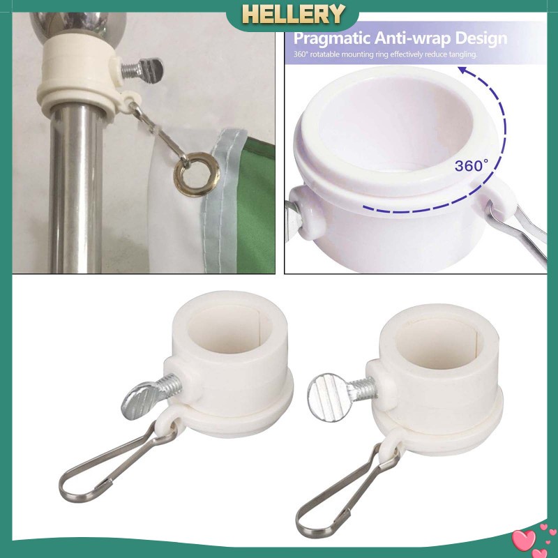 Vòng Gắn Cột Cờ 1inch Chống Trượt Tiện Dụng
