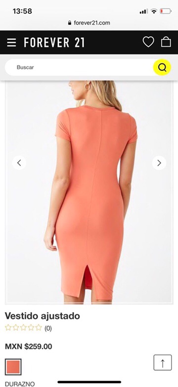 Đầm thu xẻ sau F21