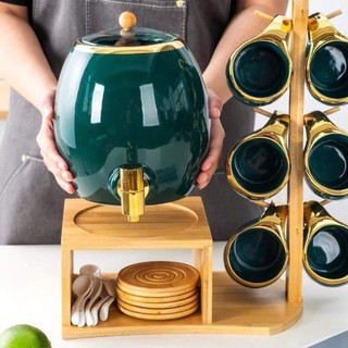 Bộ Bình Cốc Cao Cấp,Có Vòi Lấy Nước, Bình Bom - Atotoki Decor