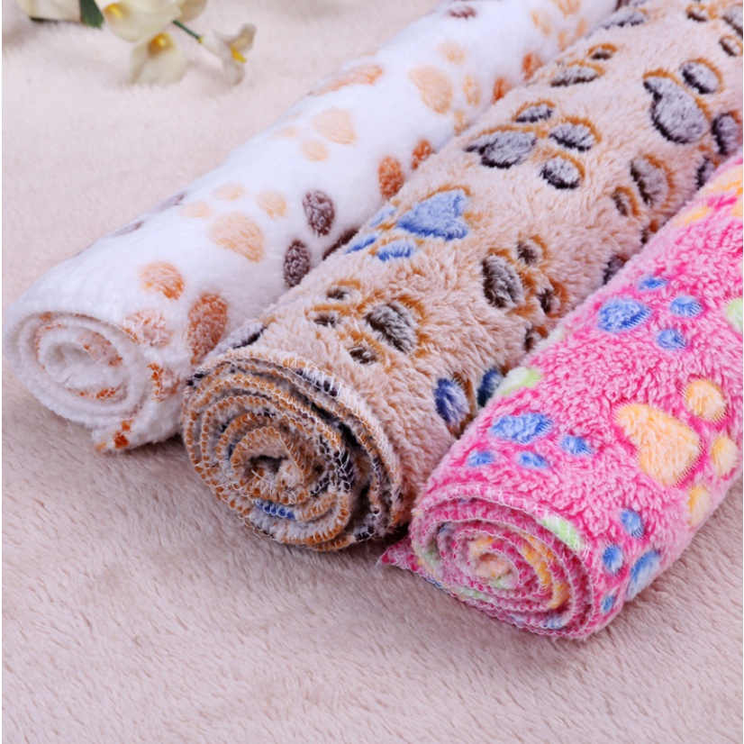 Chăn Lông Mềm Mại Ấm Áp Cho Thú Cưng