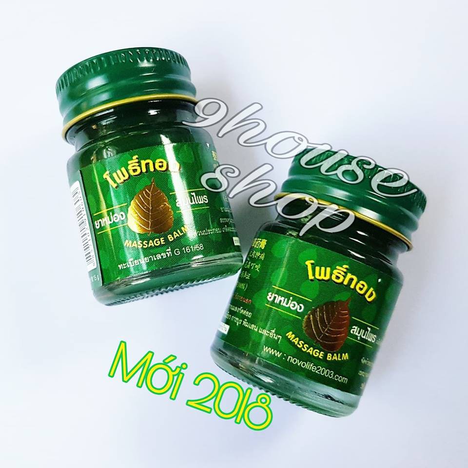 (15 gr) Lố 12 Dầu Cù Là Bồ Đề Massage Balm Nhỏ