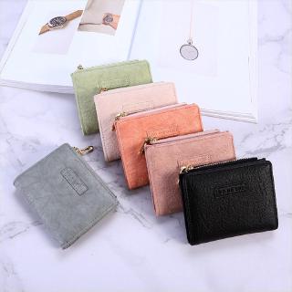 VOVO Female Wallet Short Zip Clutch Wallet