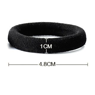 Dây Thun Cột Tóc Độ Co Giãn Cao Màu Đen