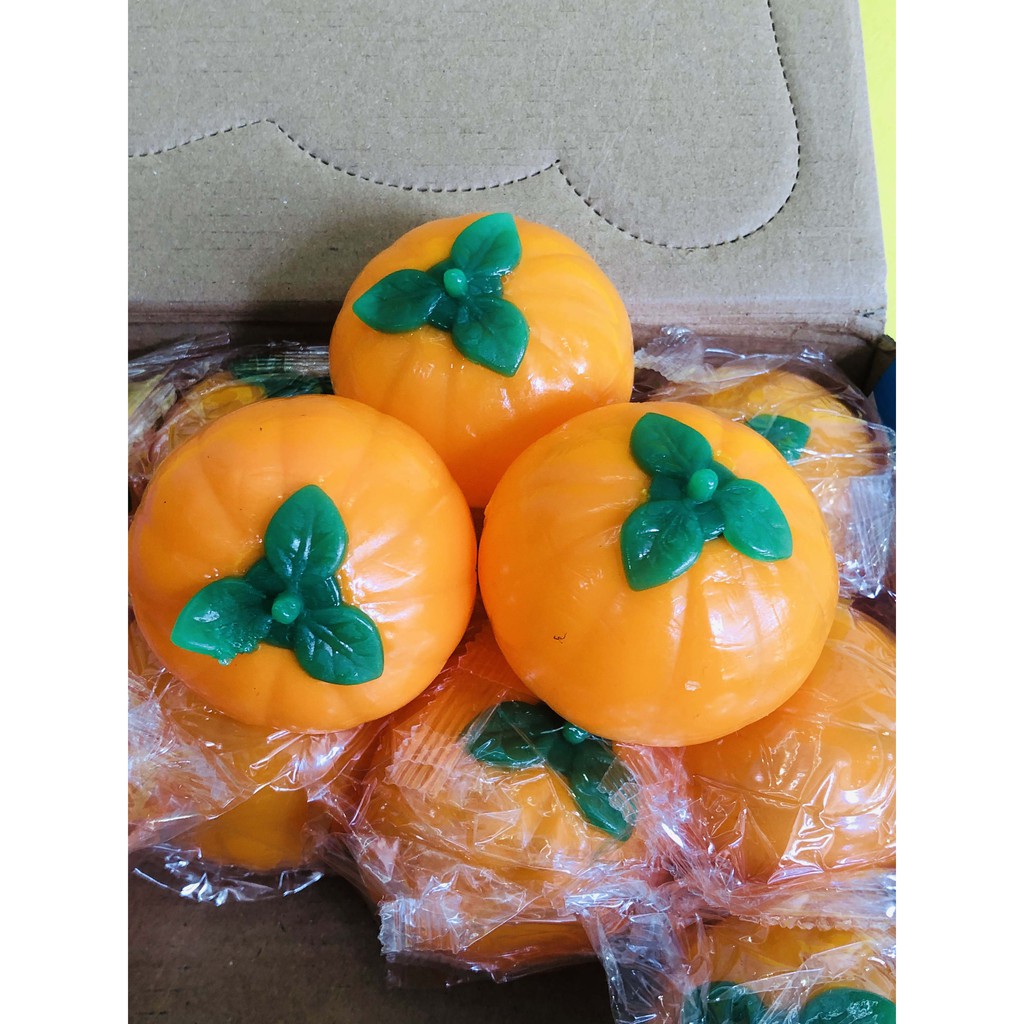 GUDETAMA bóp trút giận quả hồng cam độc đáo dễ thương