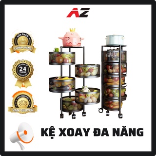 Kệ xoay - kệ đựng đồ đa năng - đựng rau củ quả tiện dụng cao cấp