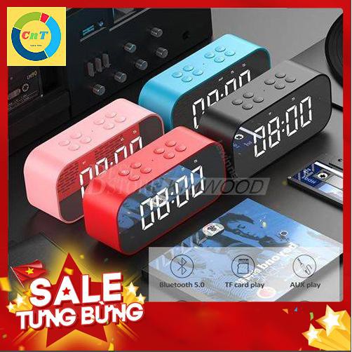 Loa Bluetooth - Đồng Hồ Led Gương Hot -dc3594