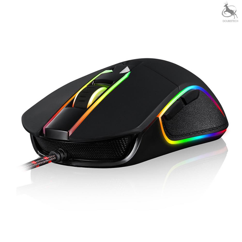 Chuột Quang Gaming Motospeed V30 Quang Học Có Dây 6 Nút 3500dpi Ergonm