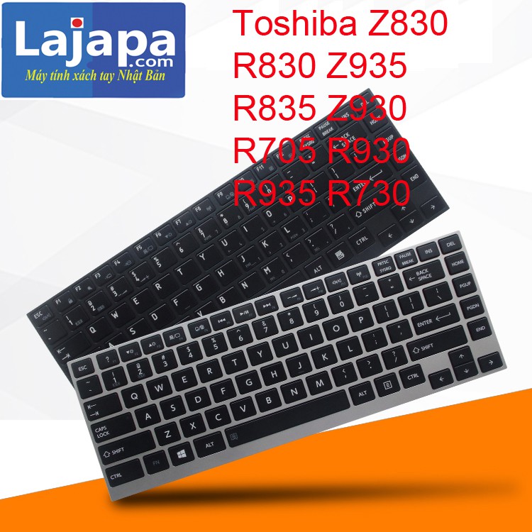 Bàn phím laptop Toshiba Dynabook R731, R732, RX3, R730   Laptop Nhật Bản- keyboard toshiba