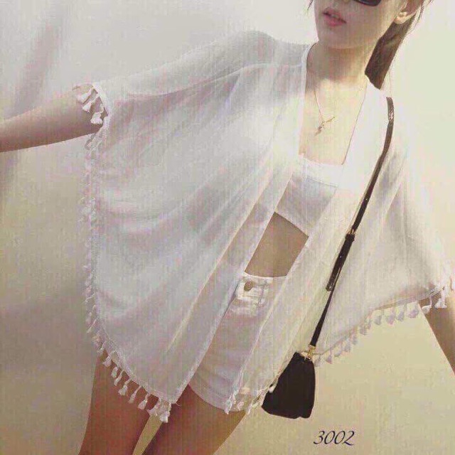 Áo khoác , áo kimono.áo von.áo vol,áo cadigan tua rua mẫu 1 | BigBuy360 - bigbuy360.vn