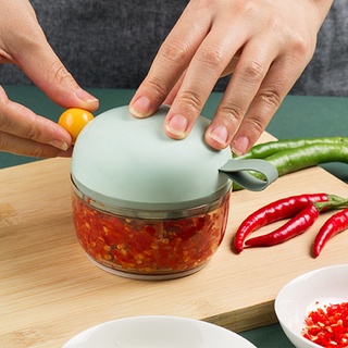 Kitchen hand-held garlic grinder Multi-function magnetic vegetable meat grinder