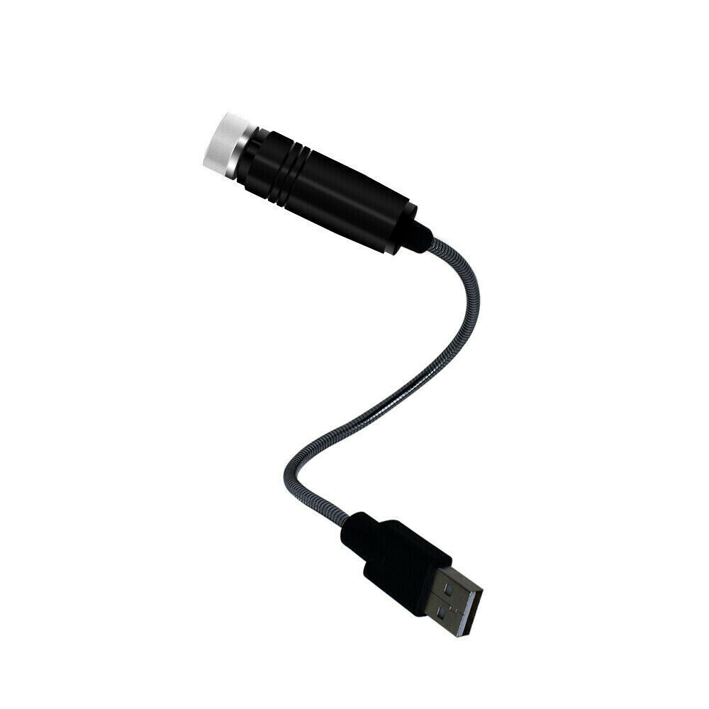Đèn LED USB Chiếu Ánh Sáng Xanh Hình Bầu Trời Sao Trang Trí Nội Thất Xe Hơi