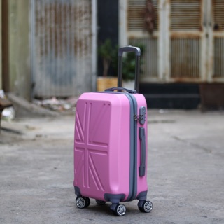 Vali Nhựa Dẻo 20inch Hồng