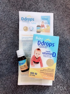 Vitamin D3 Drops cho bé từ sơ sinh