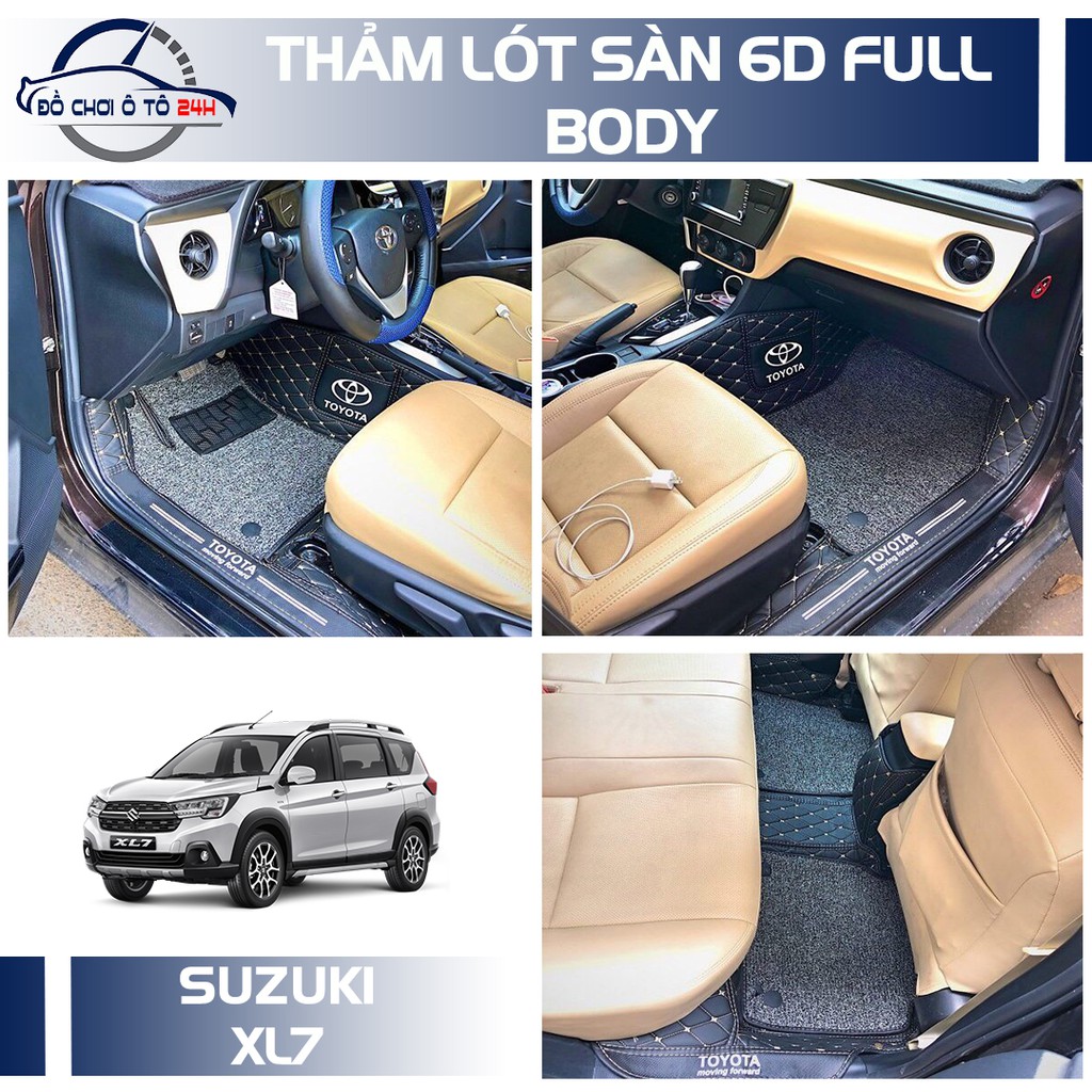 Thảm lót sàn ô tô 6D FULL BODY Suzuki XL7