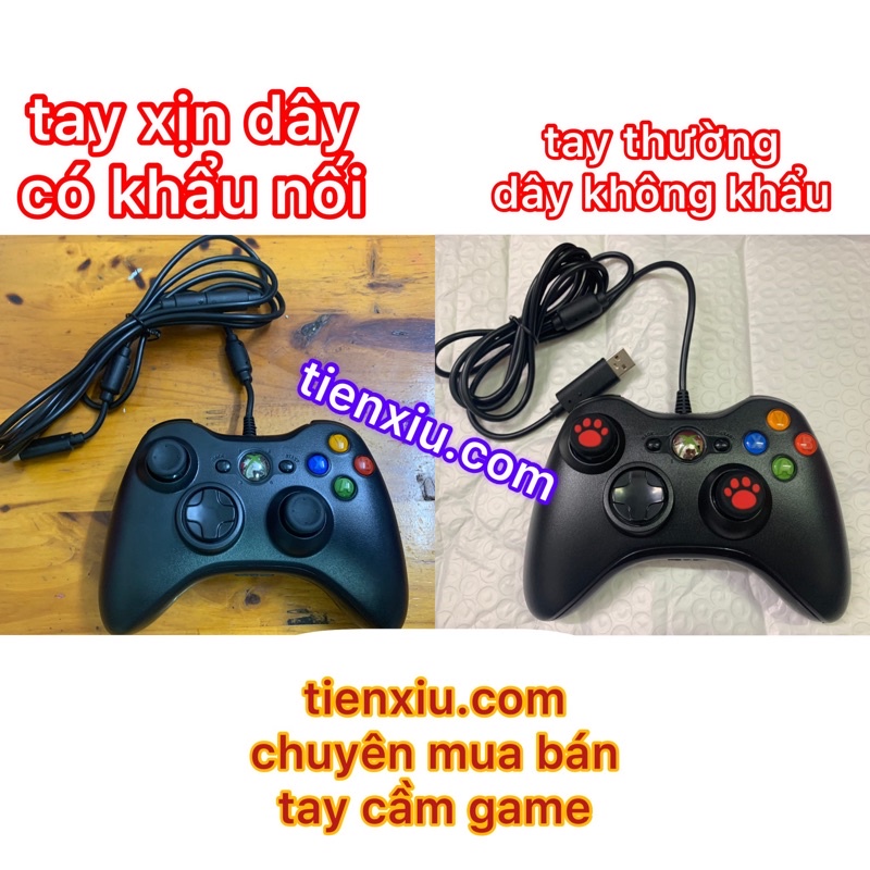 Tay cầm xbox360 có dây cho pc,laptop và máy XBOX360 tay cầm Xbox360 PC Laptop chơi FFO
